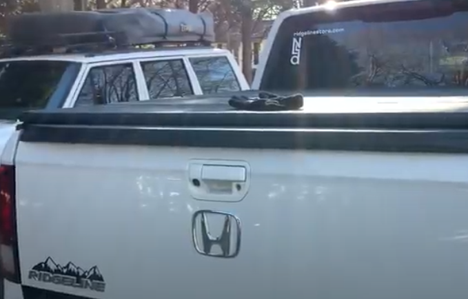 Honda OEM Ridgeline Tailgate Lock Handle Kit w Cover - Fits 2016 to 2019