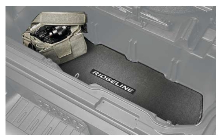 Honda OEM Ridgeline Bed Trunk Mat, Carpet - Fits All Gens