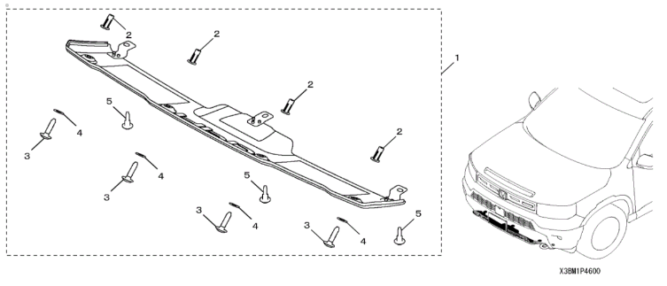 Front Scuff Plate 2026 Honda Passport