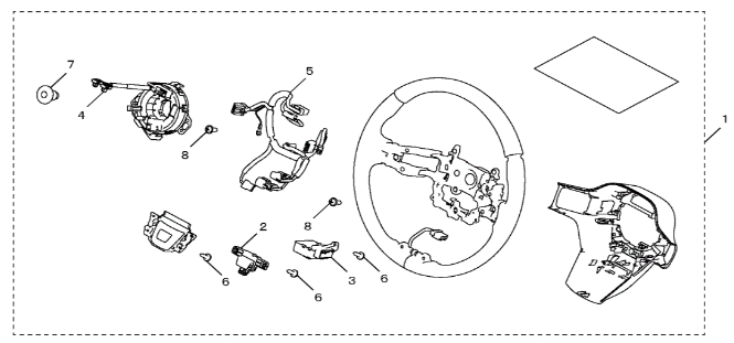 Heated Steering Wheel 2026 Honda Passport (Black Stitch)