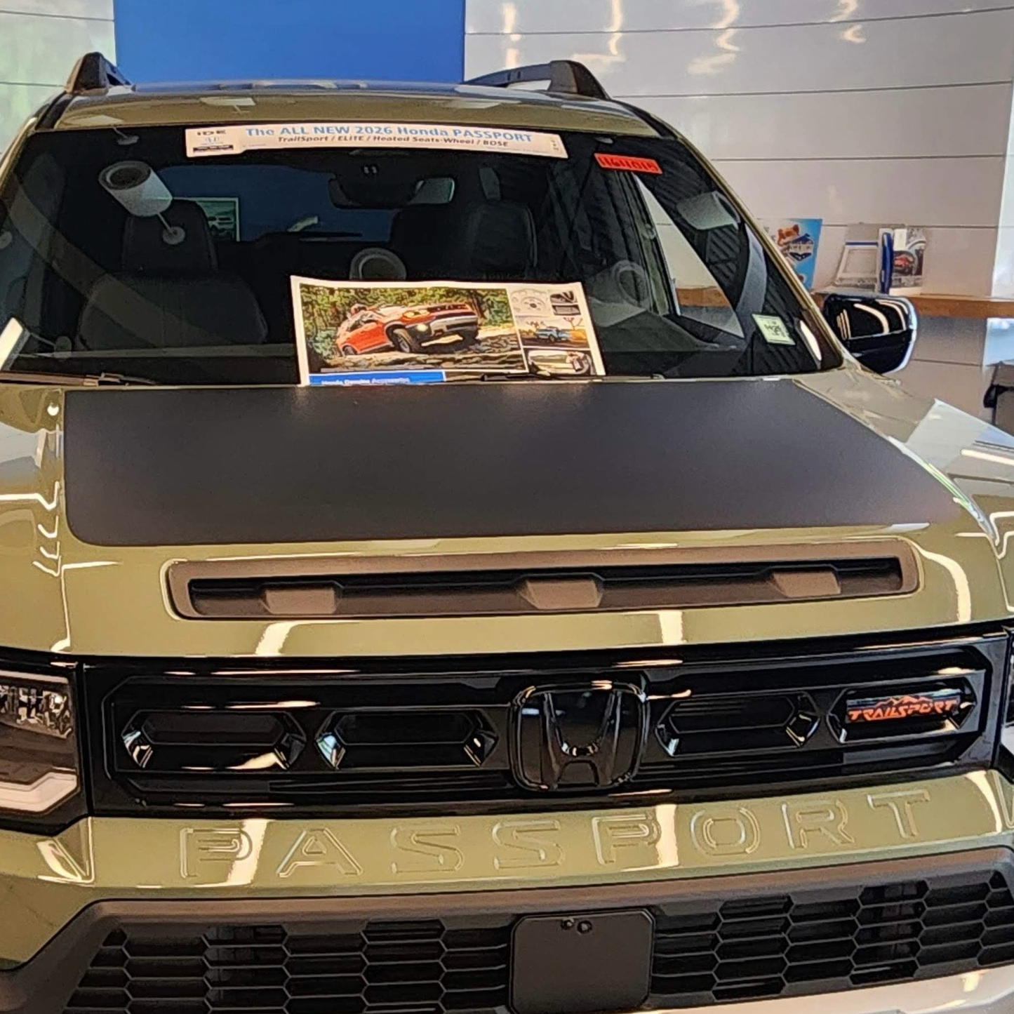 2026 Honda Passport HPD Hood Decal