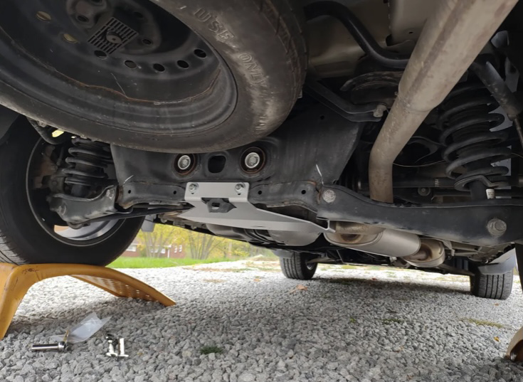 Rear Differential Skid Plate for 2019-2025 Passport, 2016-2022 Pilot & 2017-2026 Ridgeline by No-Lo Designs