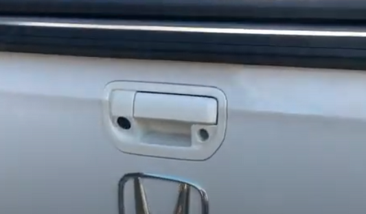 Honda OEM Ridgeline Tailgate Lock Handle Kit w Cover - Fits 2016 to 2019
