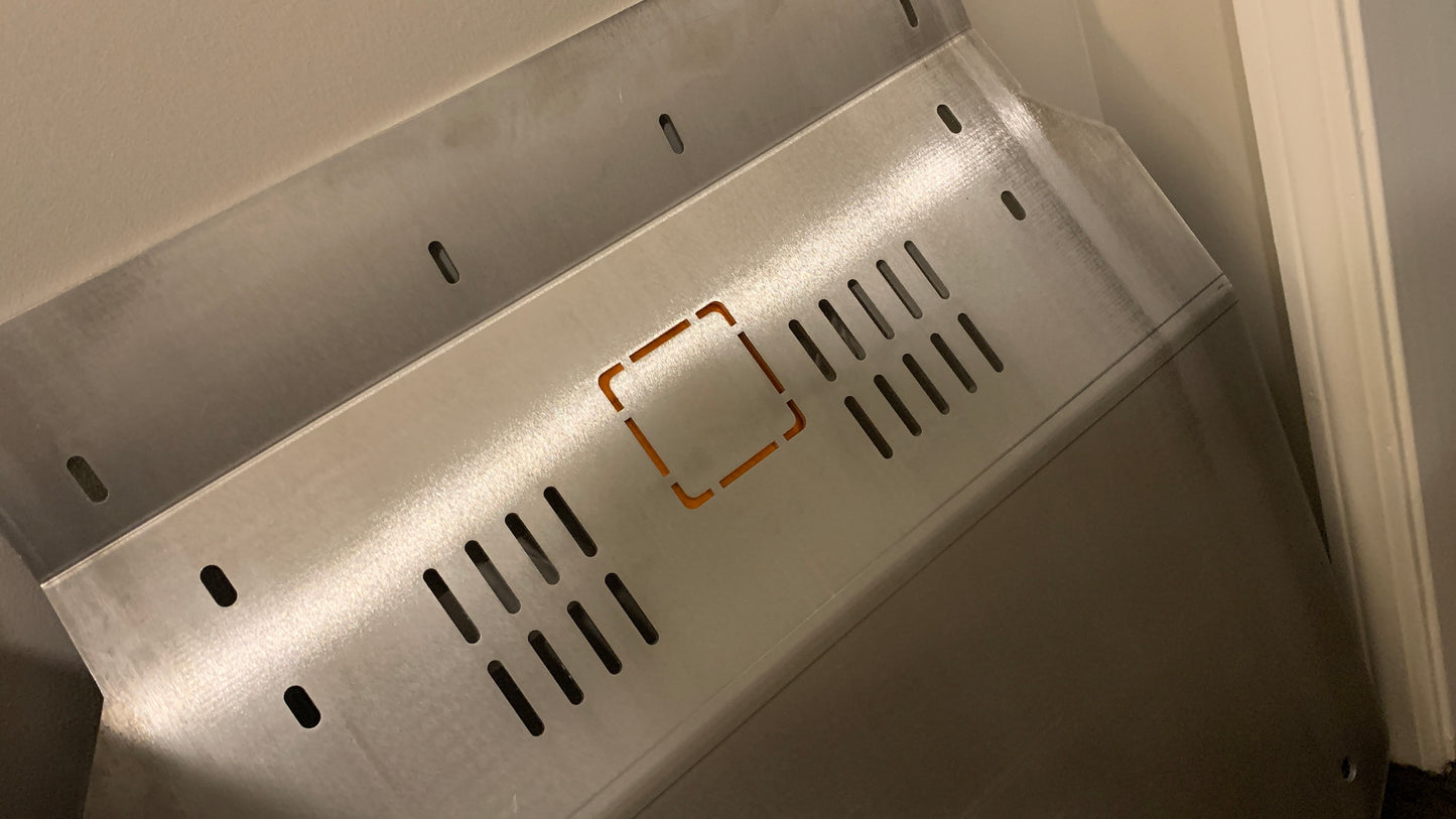 Front Skid Plate for 2016-2026 Honda Ridgeline Passport 2016-2022 Pilot by No-Lo Designs