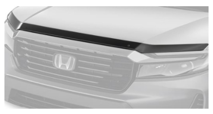 Honda OEM Ridgeline Refresh Hood Air Bug Rock Chip DEFLECTOR - Fits 2021 to 2025