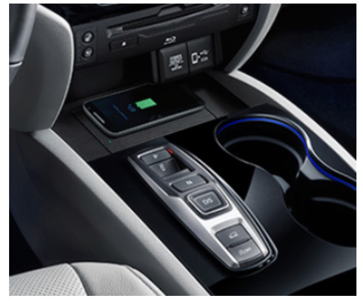 RLS Wireless Phone Charger Kit for Ridgeline Passport Pilot Honda OEM - Fits 2016 to 2023