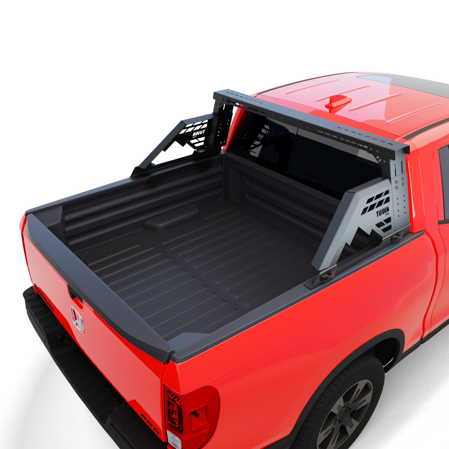 4CX Series MOAB CHASE RACK - Fits 2016 to 2026 Honda Ridgeline from TUWAPRO