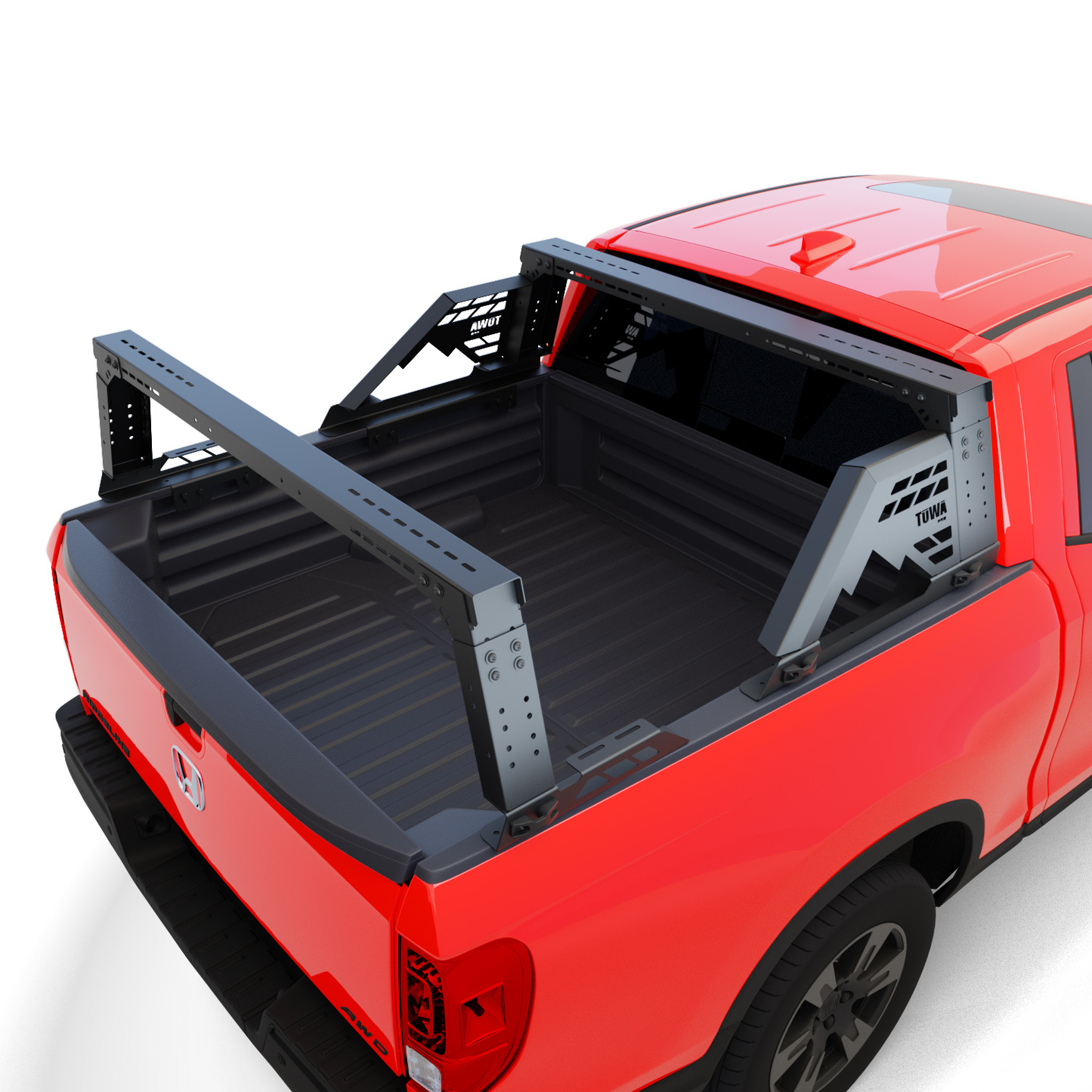 4CX Series MOAB BED RACK - Fits 2016 to 2026 Honda Ridgeline by TUWAPRO