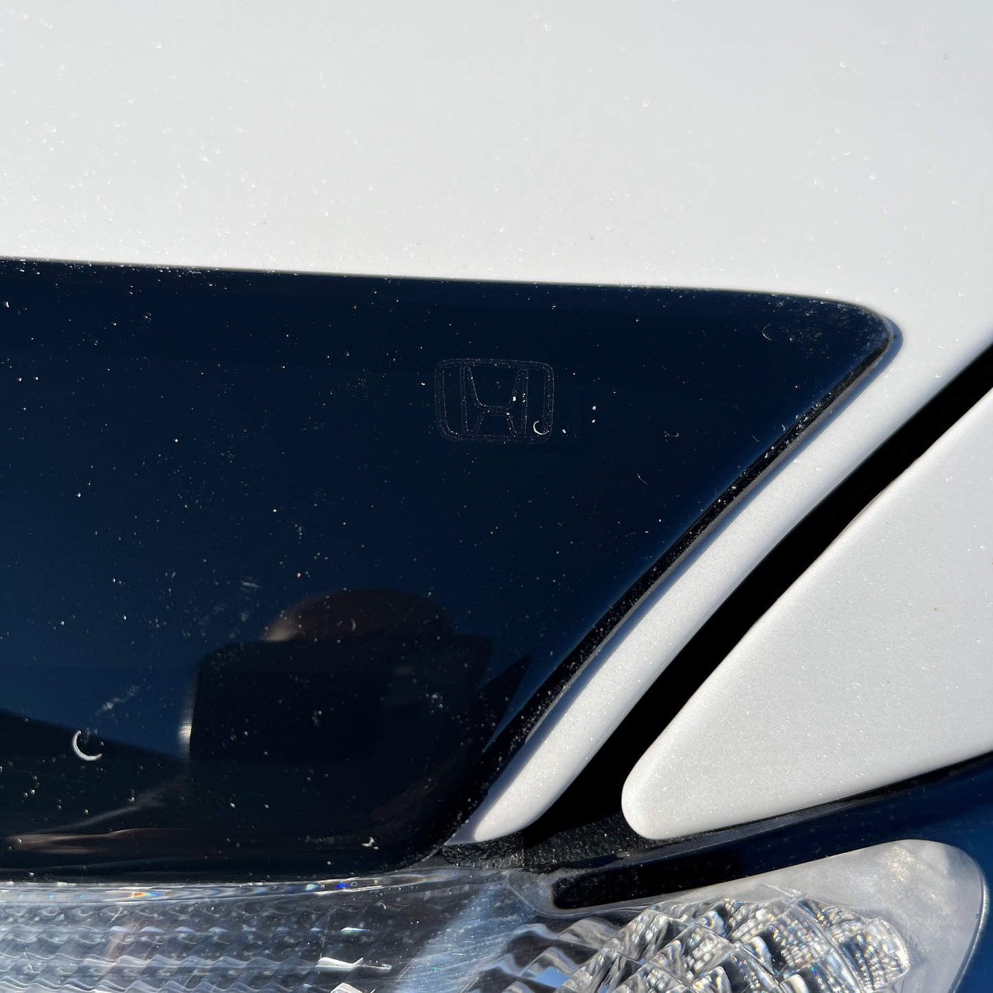 Honda OEM Ridgeline Passport Pilot Low Profile Hood Rock Chip Bug Air Deflector- Fits 2016 to 2020