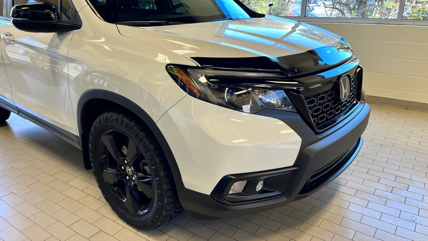 Honda OEM Ridgeline Passport Pilot Low Profile Hood Rock Chip Bug Air Deflector- Fits 2016 to 2020