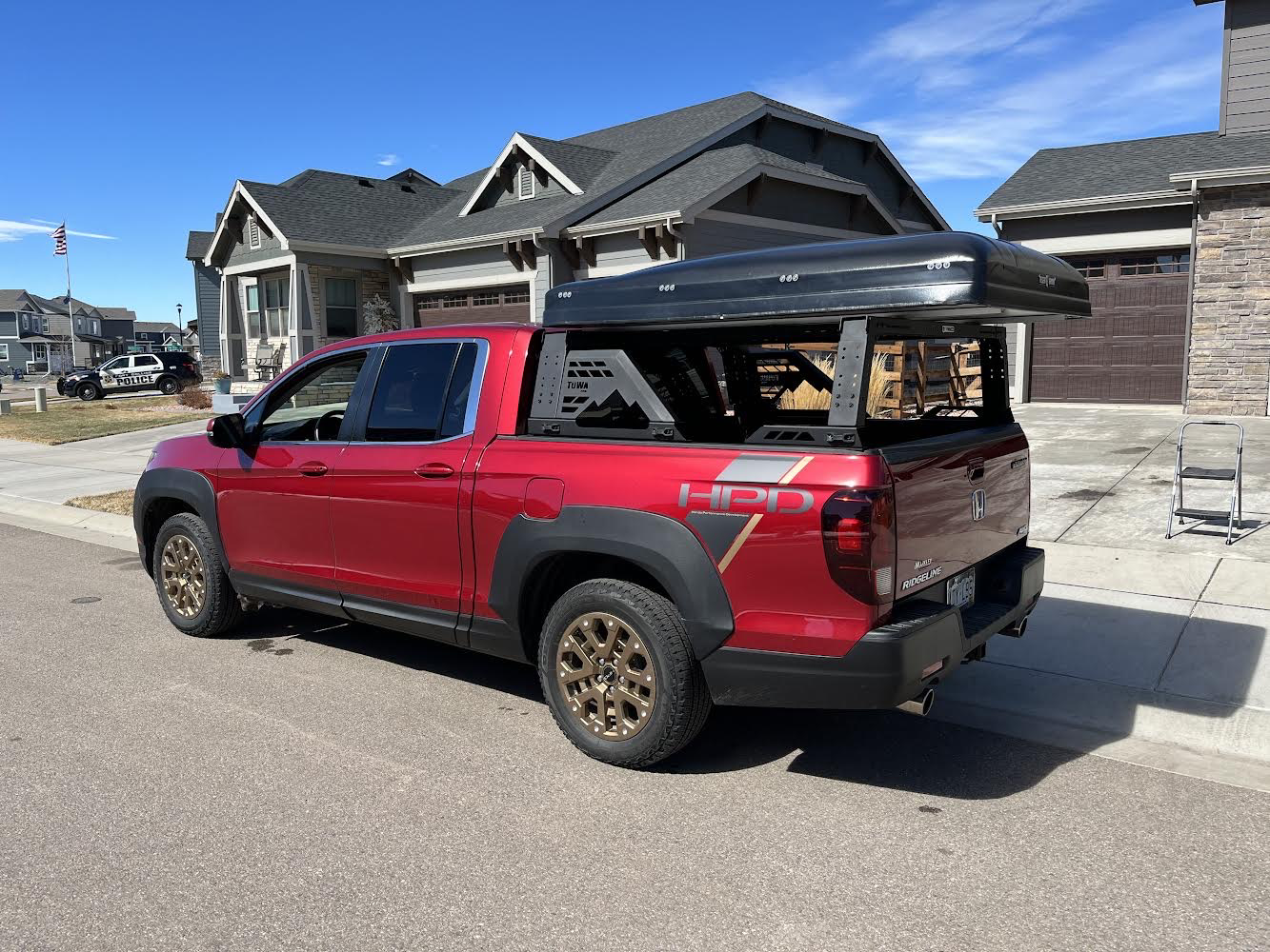 4CX Series MOAB BED RACK - Fits 2016 to 2026 Honda Ridgeline by TUWAPRO