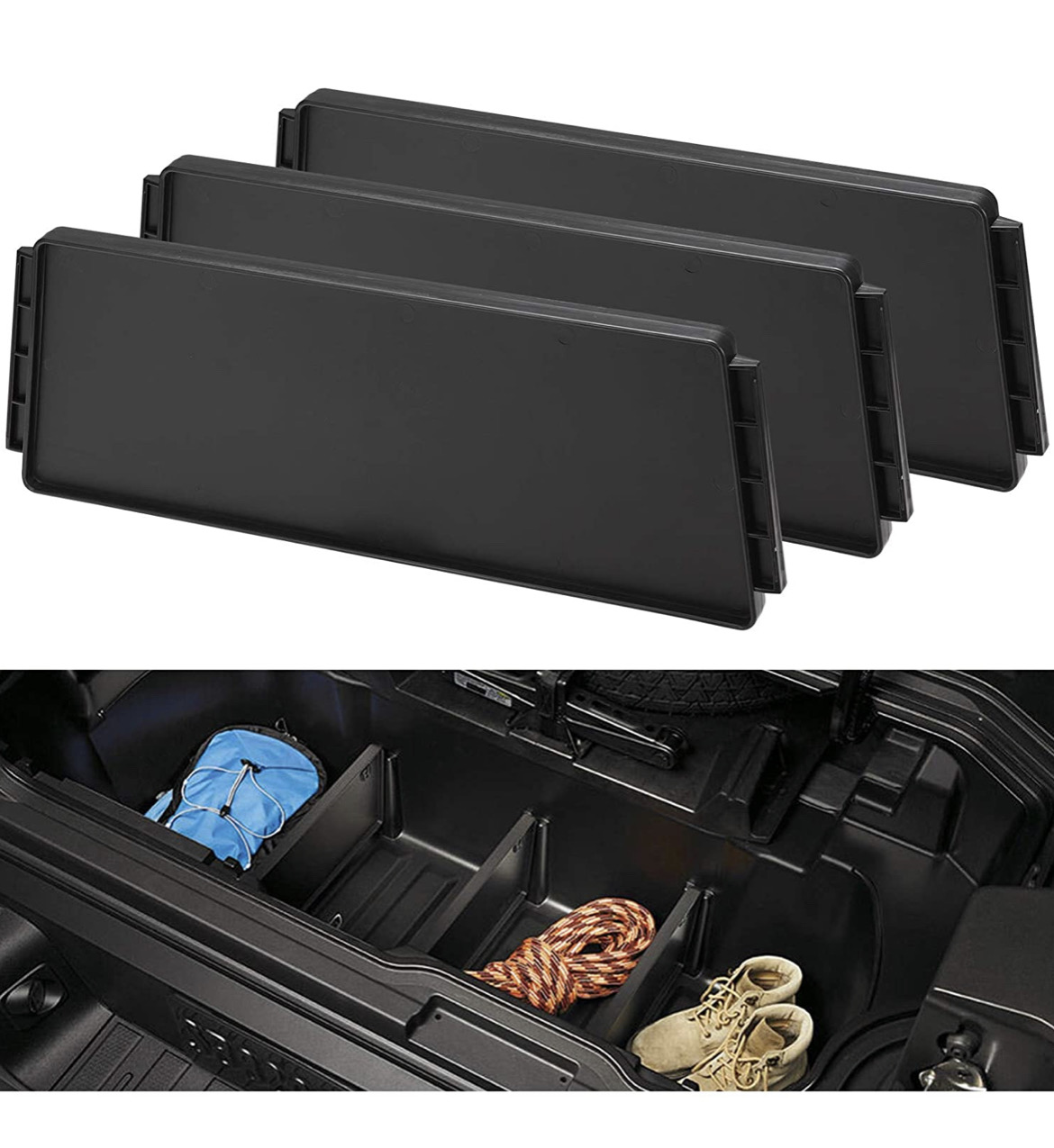 Honda Ridgeline Trunk Dividers (3)