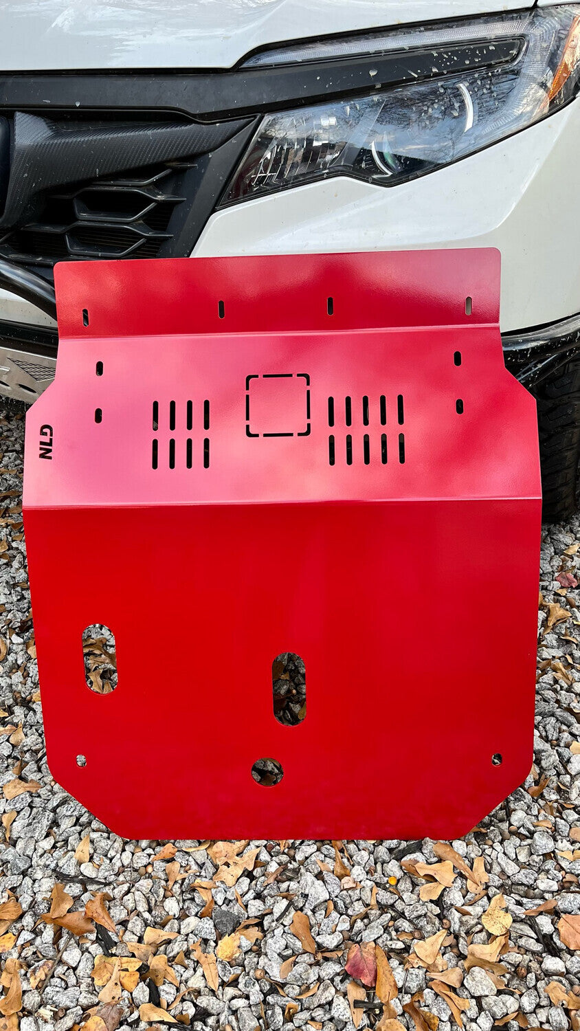 Front Skid Plate for 2016-2026 Honda Ridgeline Passport 2016-2022 Pilot by No-Lo Designs