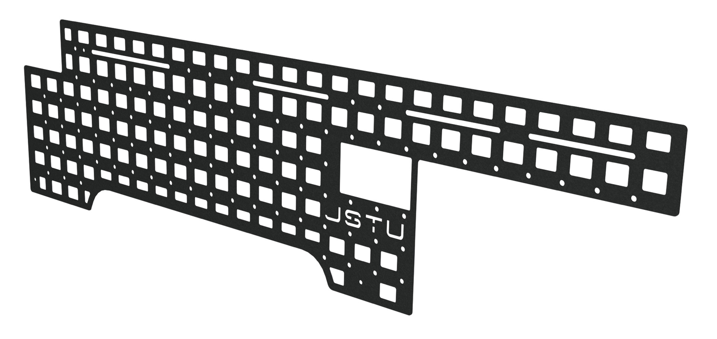 Stainless Steel Honda Ridgeline Molle Panel Jstu Elite Set FREE SHIPPING - Fits 2016 to 2025