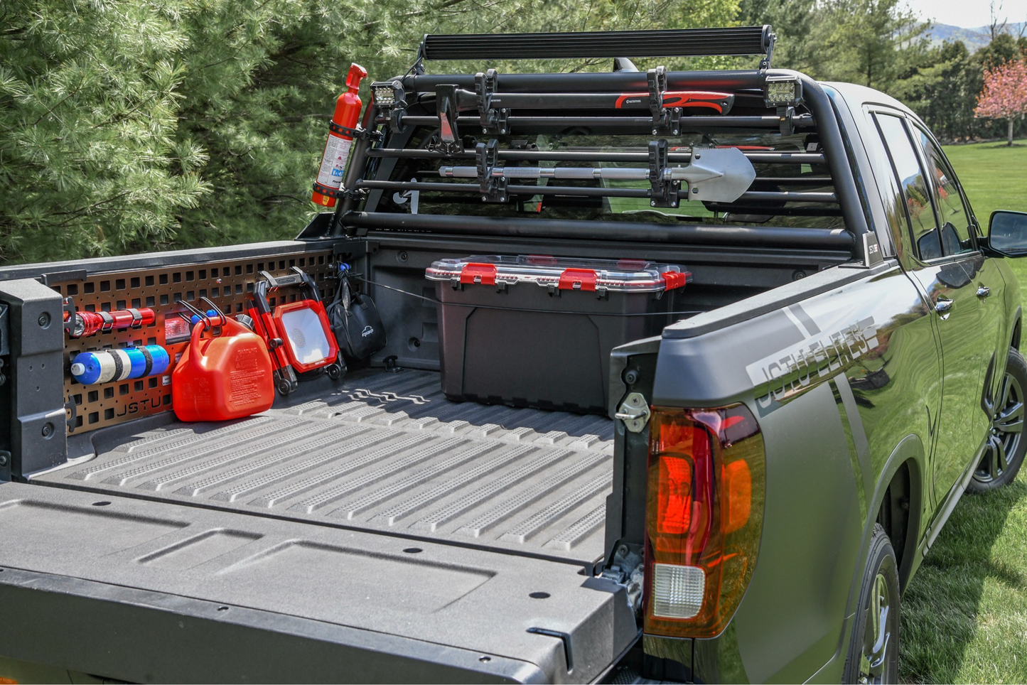 Stainless Steel Honda Ridgeline Molle Panel Jstu Elite Set FREE SHIPPING - Fits 2016 to 2025