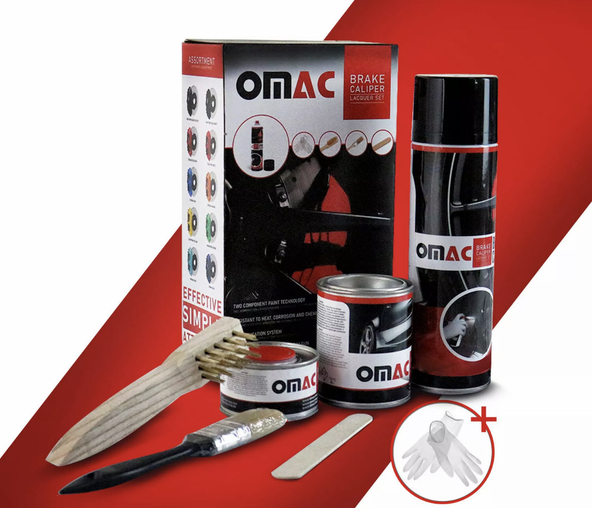 OMAC Brake Caliper Paint High-Temp Resistance Car Paint Set