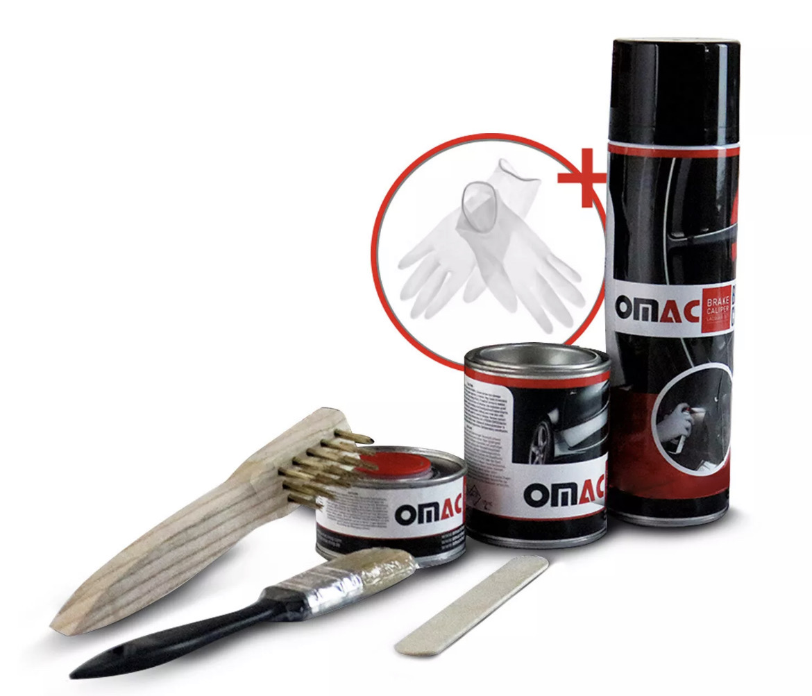 OMAC Brake Caliper Paint High-Temp Resistance Car Paint Set
