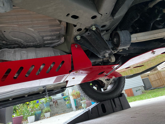 Catalytic Converter Skid Plate Kit for 2016-2022 Pilot & 2019 - 2025 Passport 2016 - 2026 Ridgeline by No-Lo Designs