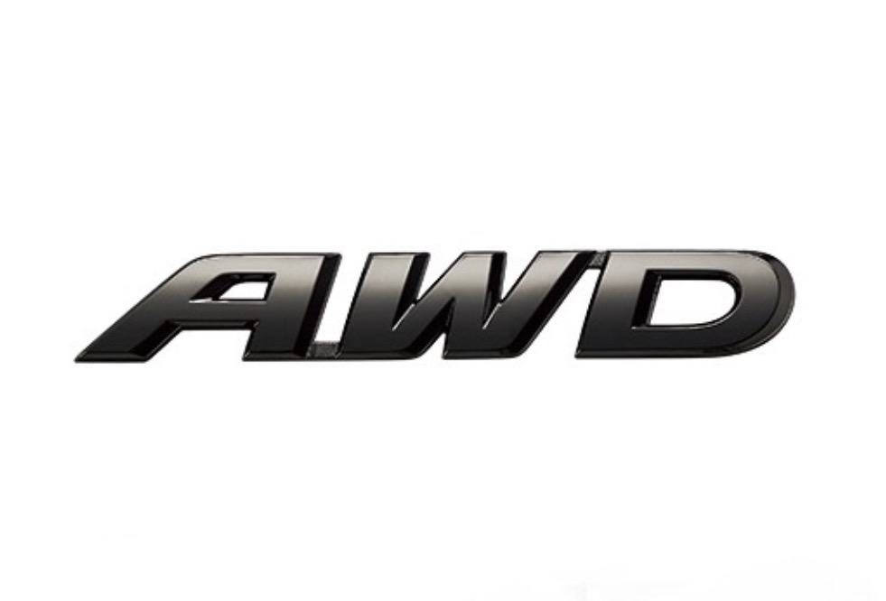 HONDA OEM AWD BLACK EMBLEM