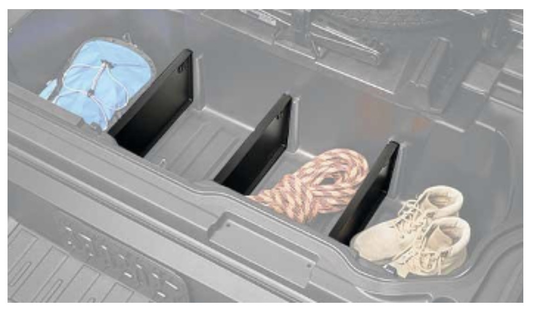 HONDA OEM RIDGELINE IN-BED CARGO DIVIDERS - Fits Gen2