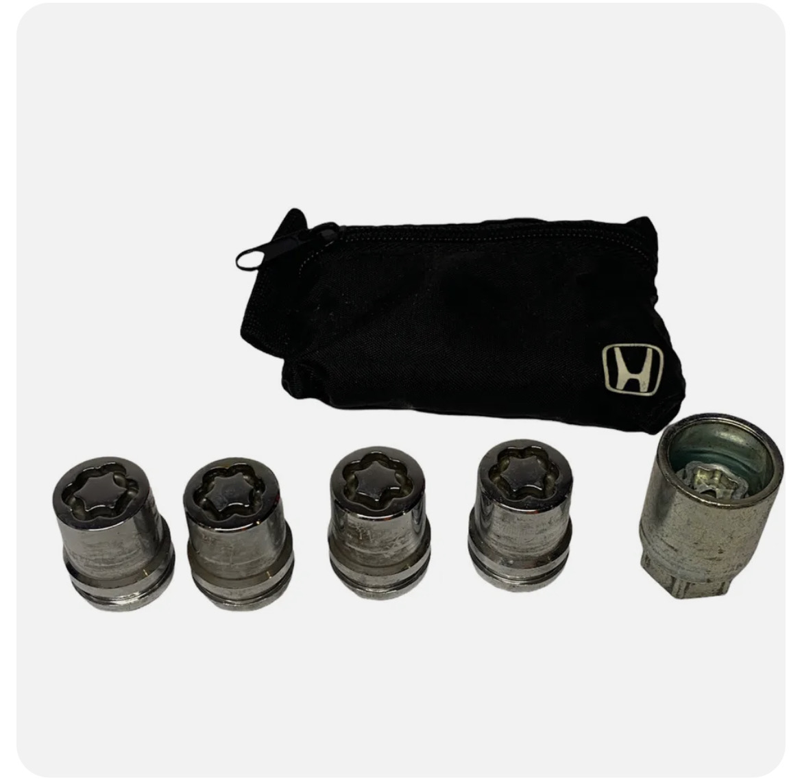 HONDA OEM BLACK WHEEL LOCKS SET