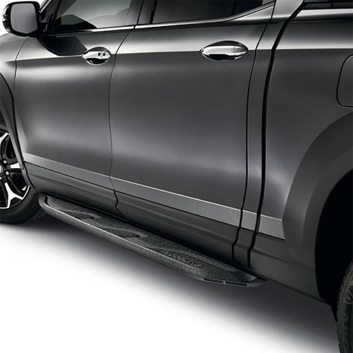 HONDA OEM RIDGELINE RUNNING BOARD POWDER COATED BLACK - Fits 2016 to 2025