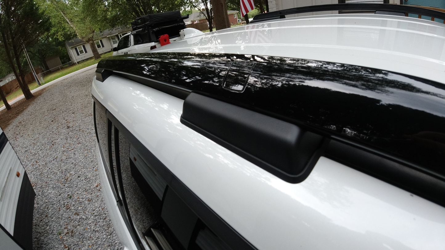 Honda OEM Passport Roof Rails Gloss Black - Fits 2020 to 2025