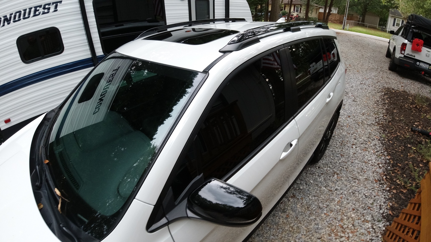 Honda OEM Passport Roof Rails Gloss Black - Fits 2020 to 2025