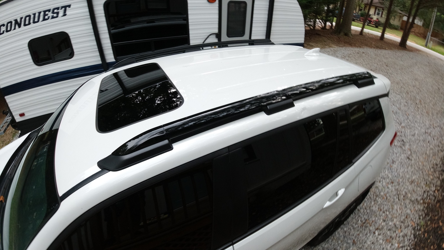 Honda OEM Passport Roof Rails Gloss Black - Fits 2020 to 2025