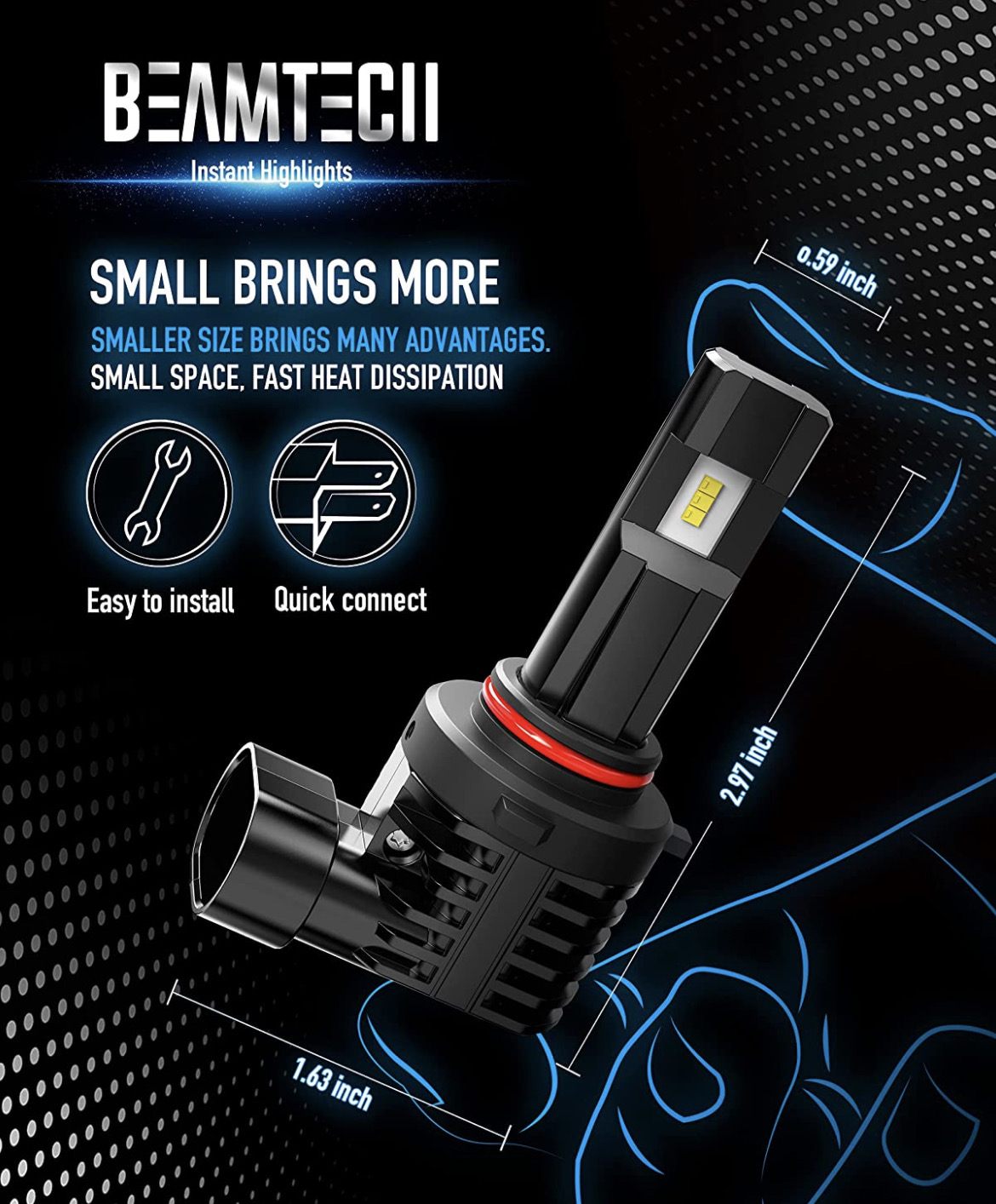 LED DAYTIME RUNNING LIGHTS HONDA PASSPORT RIDGELINE SPORT