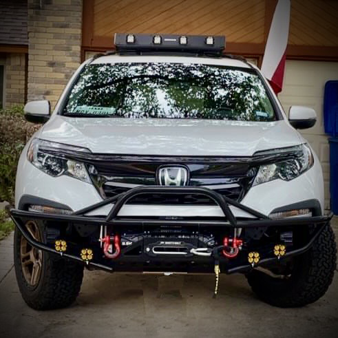 Pre-Runner Winch Bumper 3.0 for 2016 to 2026 Honda Ridgeline 2019 -2025 Passport - 2016 to 2022 Pilot (Does Not Fit 23+ Pilot or 26 Passport)