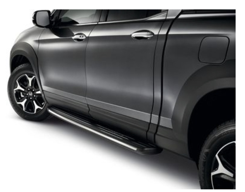 HONDA OEM RIDGELINE RUNNING BOARDS with LIGHTS - Fits 2016 to 2025