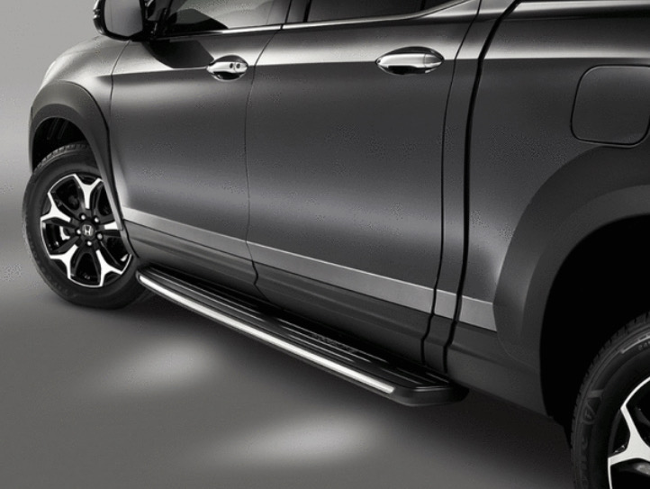 HONDA OEM RIDGELINE RUNNING BOARDS with LIGHTS - Fits 2016 to 2025