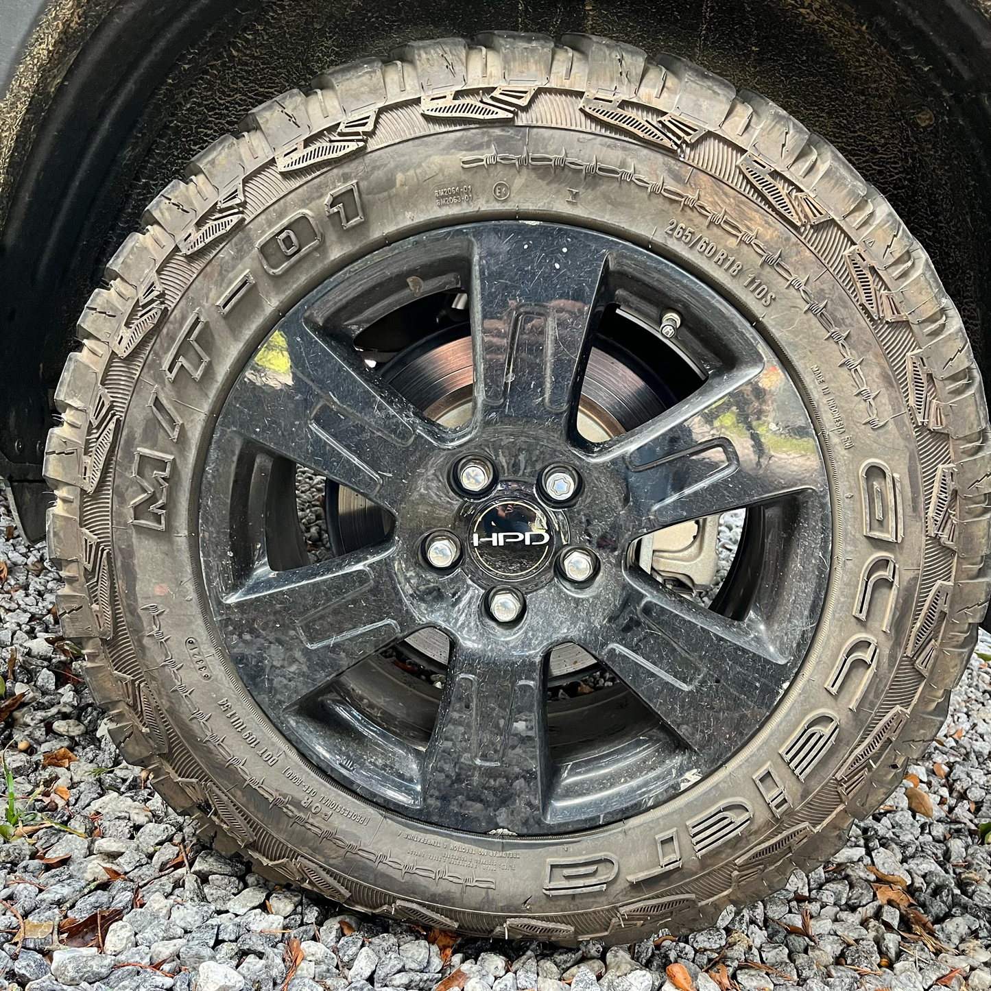 HPD OEM Honda Ridgeline Passport OEM Black Center Cap Set of 4.