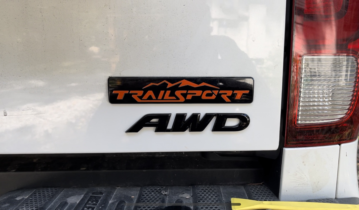 HONDA OEM AWD BLACK EMBLEM