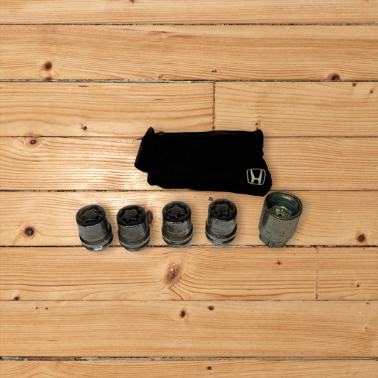 HONDA OEM BLACK WHEEL LOCKS SET