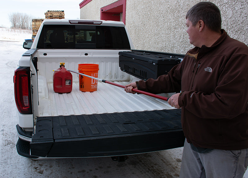 DU-HA DU-Hooky makes it easier than ever to reach and retrieve items from the back of your pickup bed or the back of your SUV.