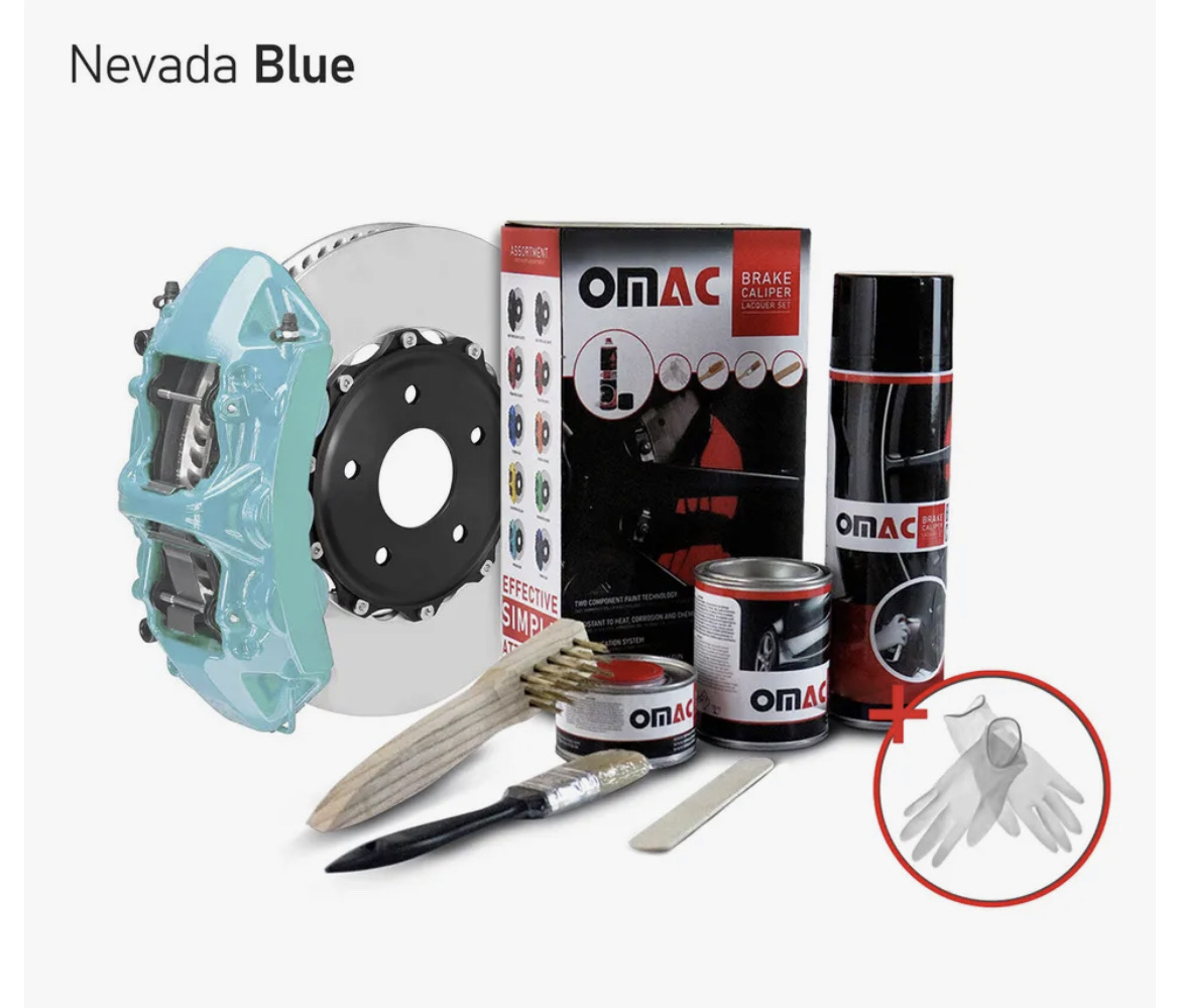 OMAC Brake Caliper Paint High-Temp Resistance Car Paint Set