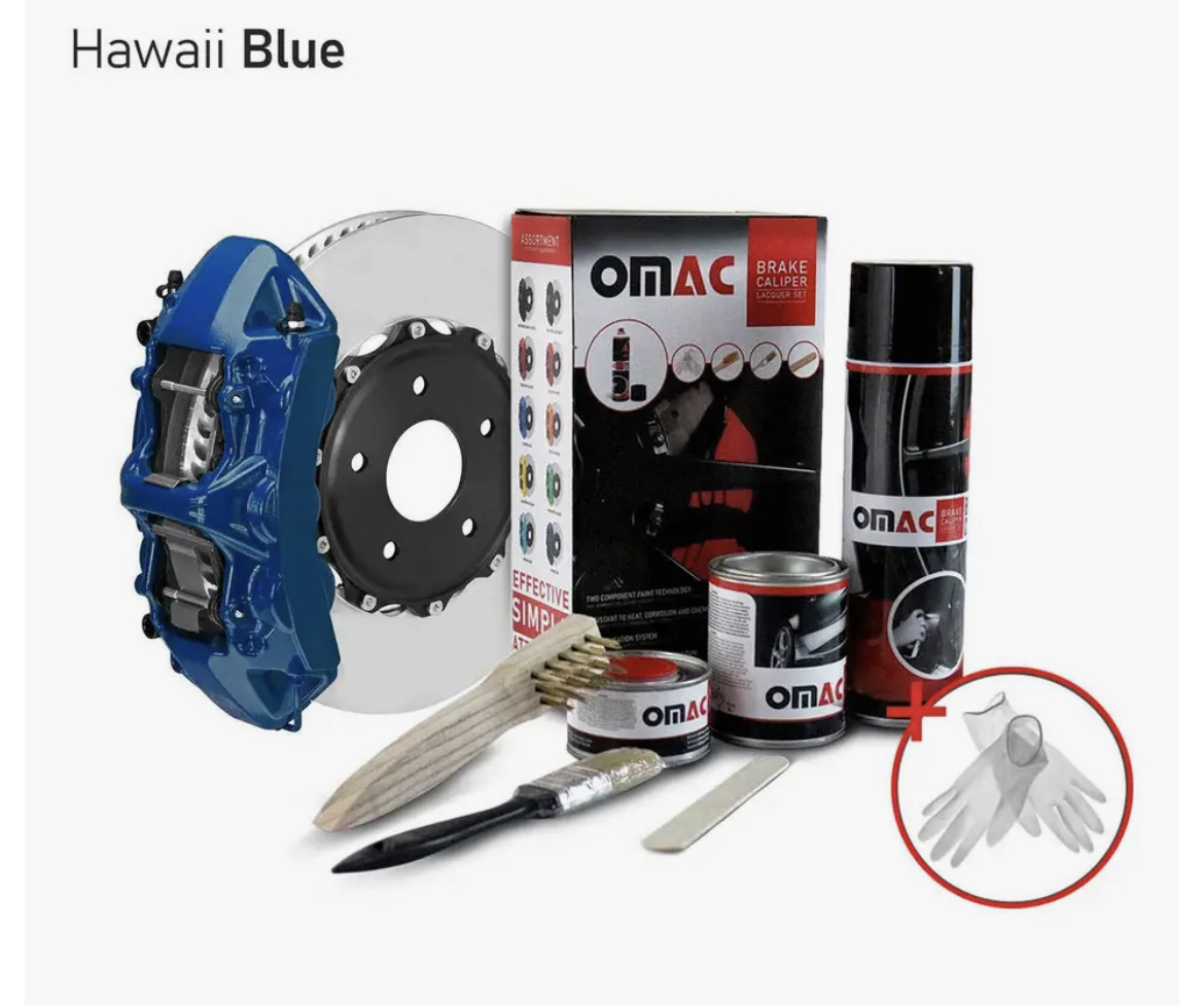 OMAC Brake Caliper Paint High-Temp Resistance Car Paint Set