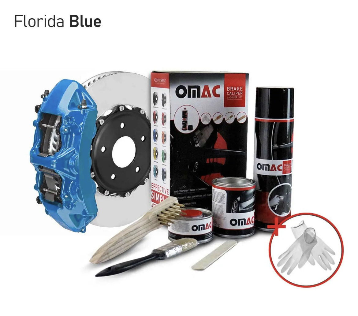 OMAC Brake Caliper Paint High-Temp Resistance Car Paint Set