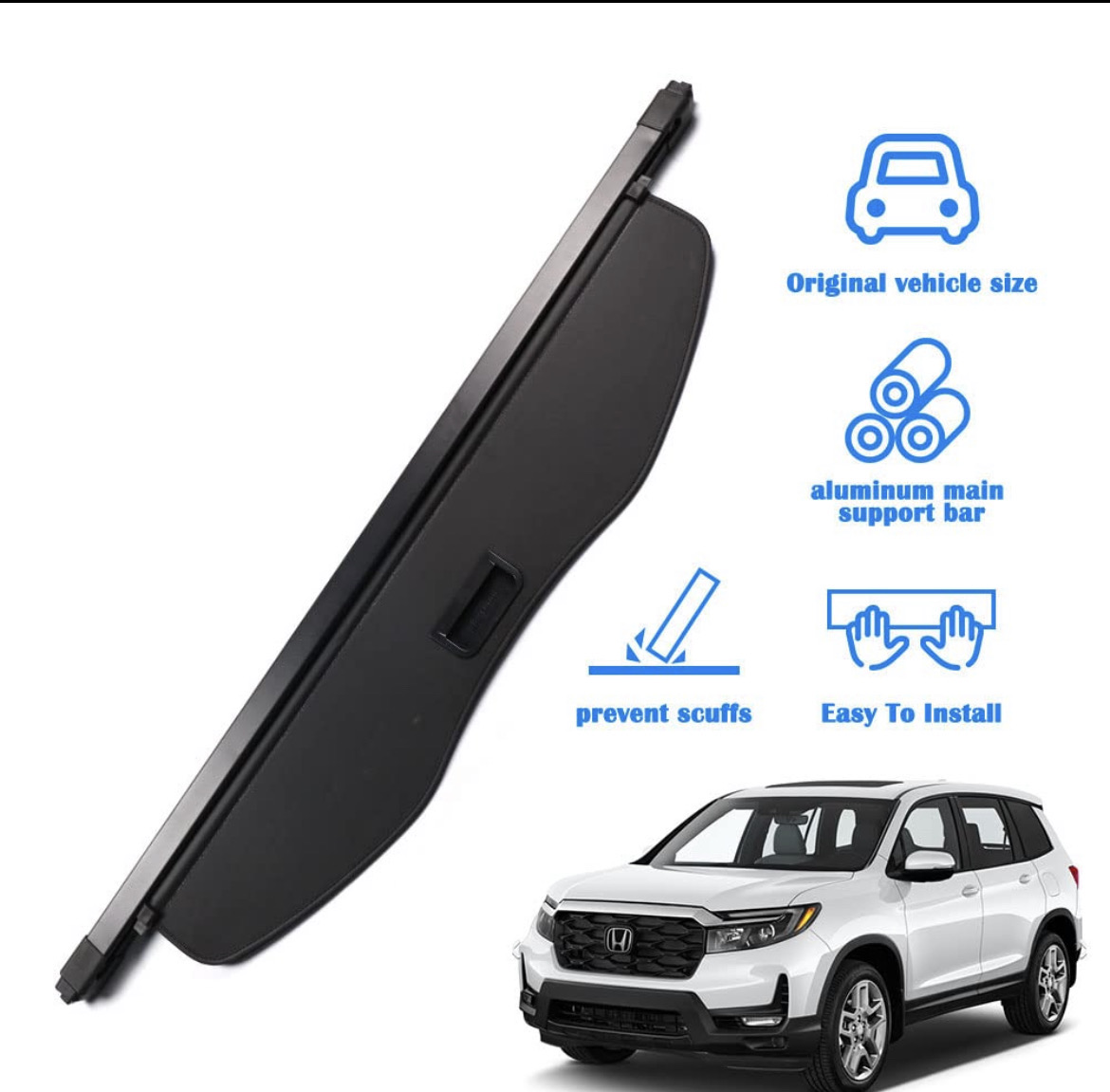 Honda OEM Passport Cargo Area Privacy Cover