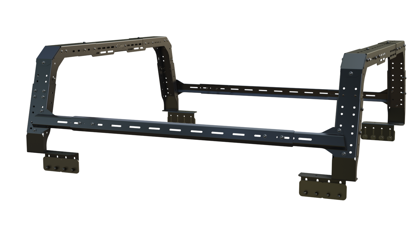 4CX Series Shiprock Bed Rack - Fits 2016 to 2026 Honda Ridgeline by TUWAPRO