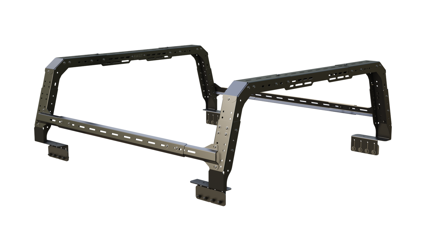 4CX Series Shiprock Bed Rack - Fits 2016 to 2026 Honda Ridgeline by TUWAPRO