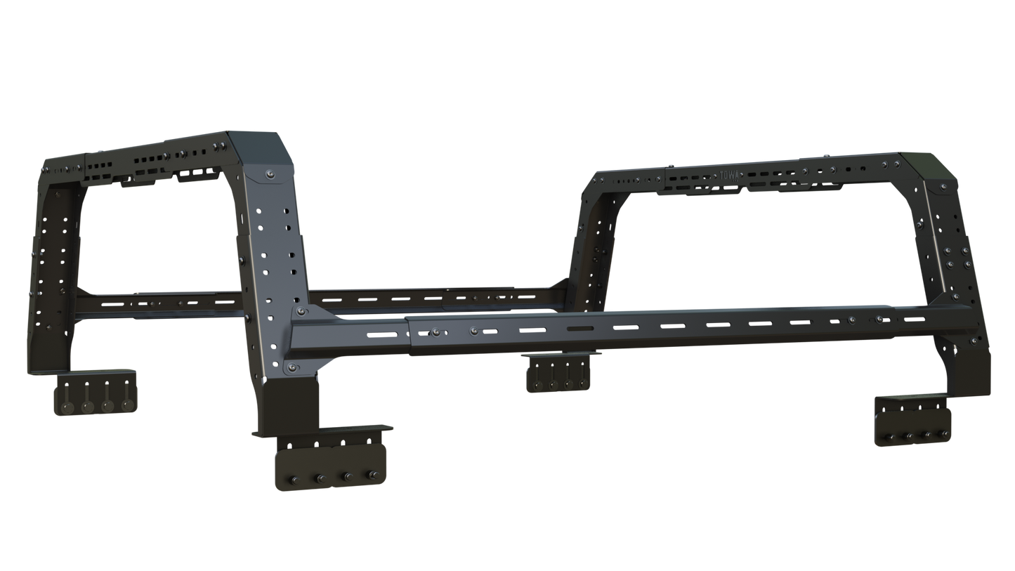 4CX Series Shiprock Bed Rack - Fits 2016 to 2026 Honda Ridgeline by TUWAPRO