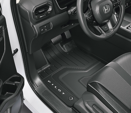 2023 2024 2025 Honda Pilot All Season Floor Mats (Front Center & Third Row)