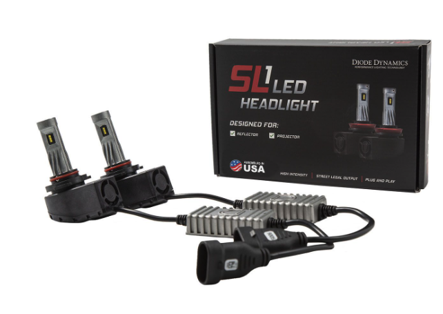 DIODE DYNAMICS High Beam LED Headlight Bulbs for 2017-2020 Honda Ridgeline (pair)