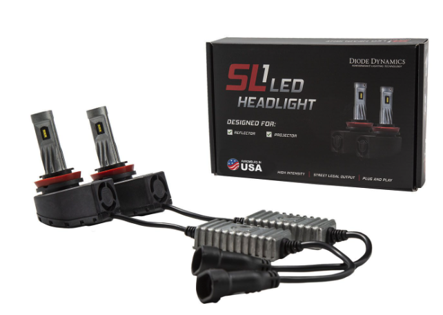 DIODE DYNAMICS Low Beam LED Headlight Bulbs for 2017-2020 Honda Ridgeline (pair)