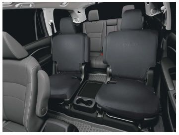 2023 2024 2025 HONDA PILOT SECOND ROW SEAT COVERS 2ND ROW 7PSS COVER
