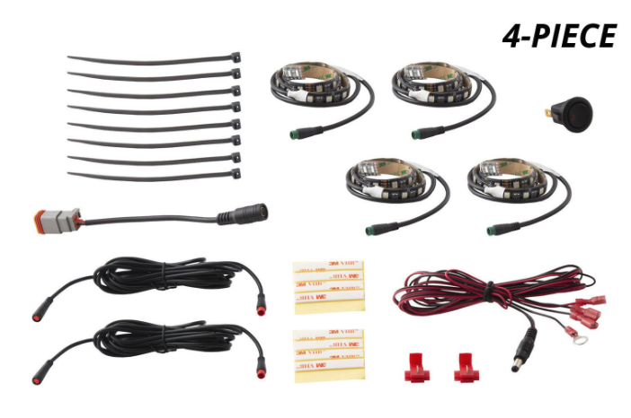 DIODE DYNAMICS RGBW Multicolor Footwell LED Kit