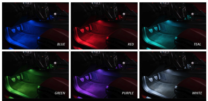 DIODE DYNAMICS RGBW Multicolor Footwell LED Kit